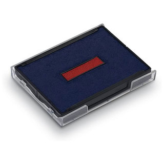 Ersatzstempelkissen 6/4927/2 fr Trodat Printy Datumstempel 4727 - rot/blau  